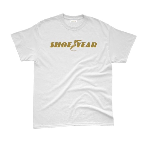 Hours Is Yours Shoe Year T-Shirt - white