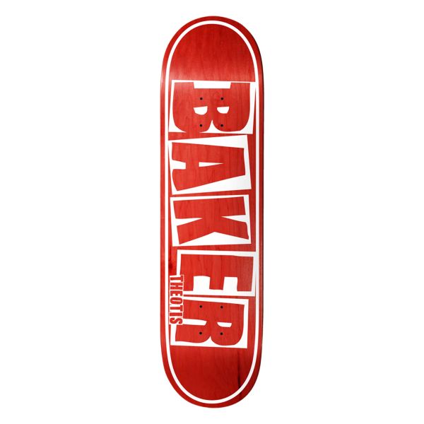 BAKER Deck BRAND NAME VENEER TB RED 8.5, red 8.5