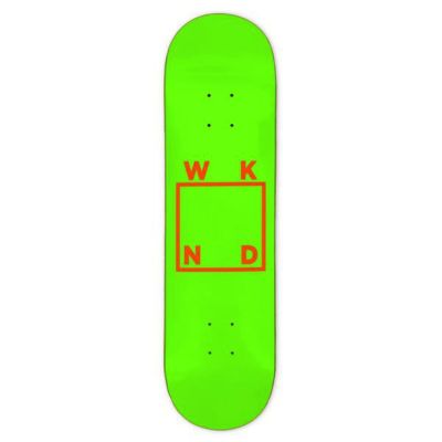 WKND Logo-Green/Orange Deck - 8.25