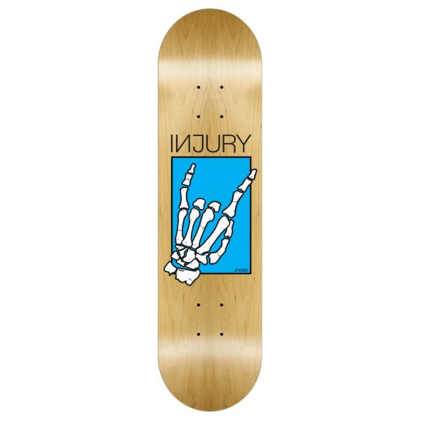 INJURY Skateboard Deck Cheater