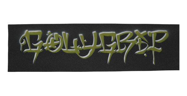 Goly Skateboard Griptape OG Green White 9"