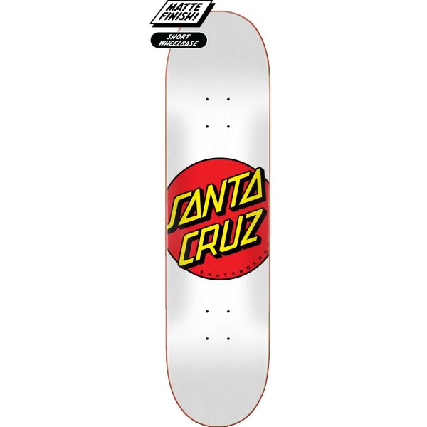 Santa Cruz Classic Dot Skateboard Deck 8.0