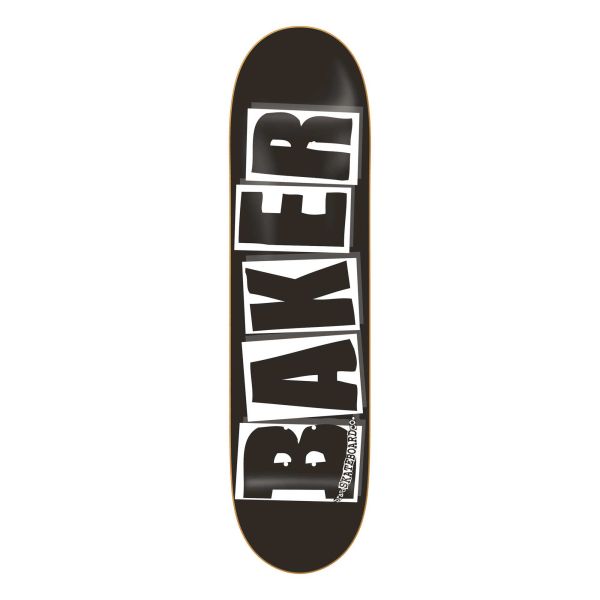 BAKER Deck BRAND LOGO BLK/WHT 8.0, black/white 8.0