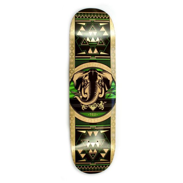 FUA Elephant green Skateboard Deck
