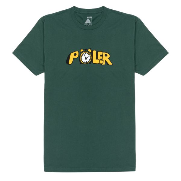 Poler When Are We T-Shirt - forest green