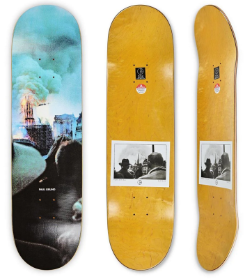 Polar Grund Notre Dame Slick Skateboard Deck 8.125