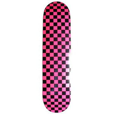 Moose Checkered Pink Skateboard Deck