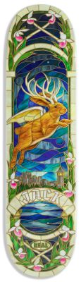 Real Skateboard Deck Olson Cathedral 8,25