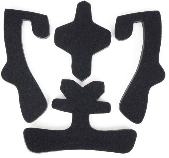 Shadow Riding Gear Classic Helmet Replacement Pads black 5mm