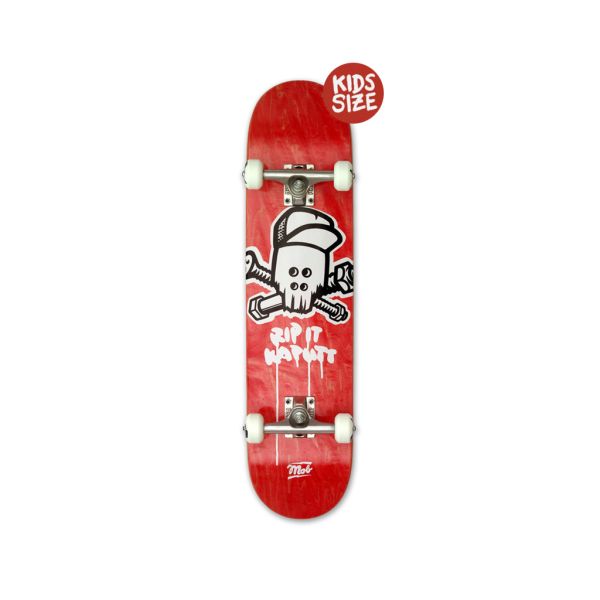 MOB Skateboards Komplettboard Skull Micro red - 6.5
