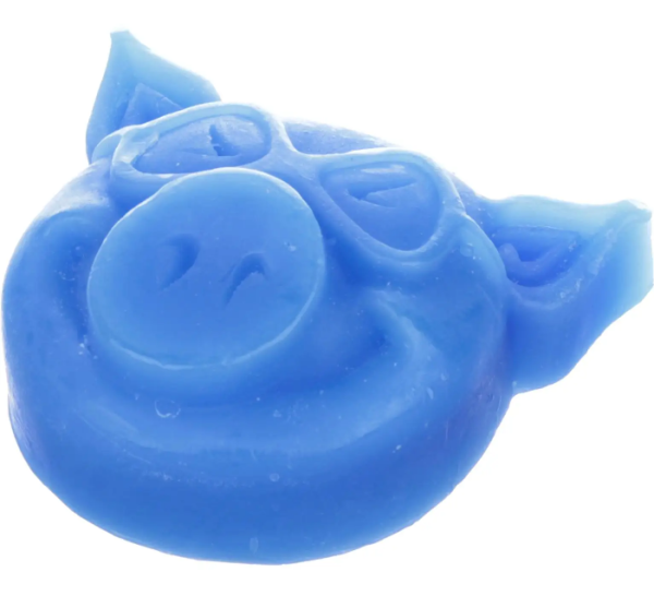 Pig Head Curb Wax blue
