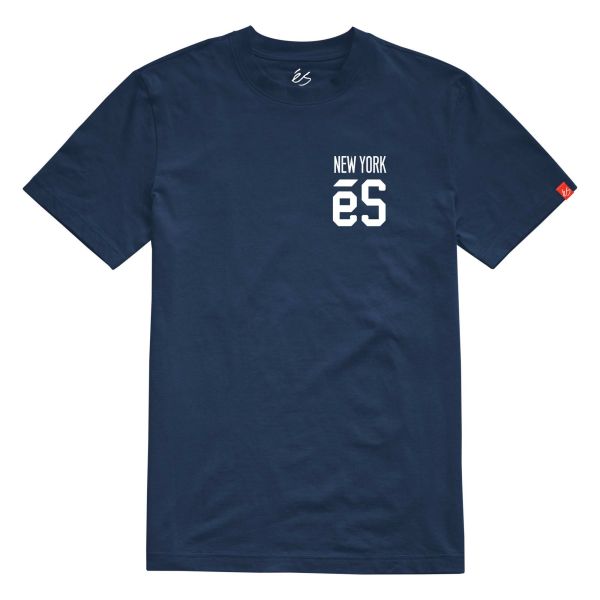 eS SKB T-Shirt NY TEE navy