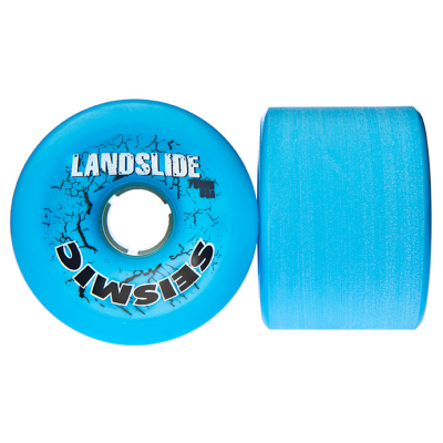 Seismic Landslide Longboard Wheels 75mm 83A Blue
