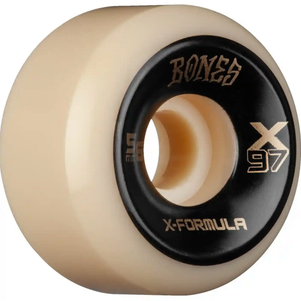 Bones Wheels Skateboard Wheels X-Formula 97A V6 Wide-Cut 56mm