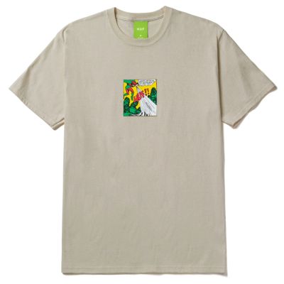 HUF Inhale Exhale T-Shirt - sand