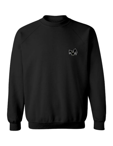 Antiz Sweatshirt Crew Neck OWL – Black