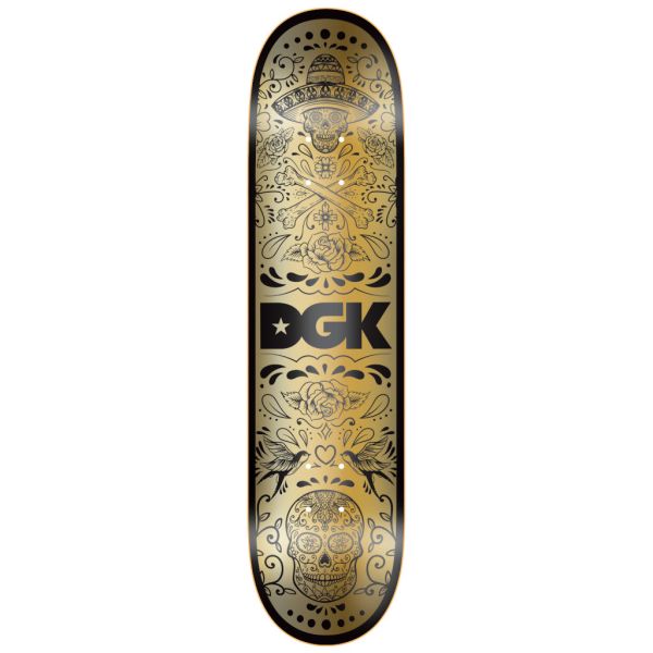 DGK Calaveras (Foil) Deck - 8.25