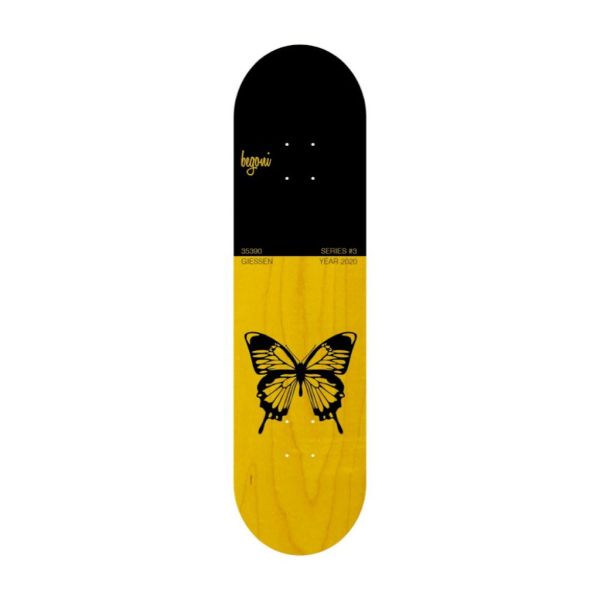 MOB Skateboards x Begoni Single Butterfly Deck - 8.0