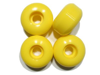 Blank skateboard wheels Yellow 99A