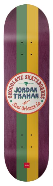 Chocolate Skateboard Deck Trahan Nola Drum Head 8,50