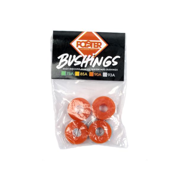 Polster Bushing Set Soft 90A orange - 5er Packung