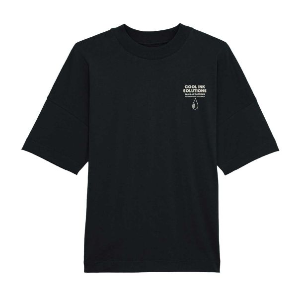 The Dudes Cool Ink Premium Oversized T-Shirt - black