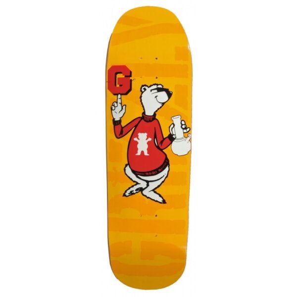 Grizzly Bongtrotters Skateboard Deck 9.25