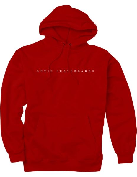 Antiz Sweatshirt Hoodie TITLE – Red