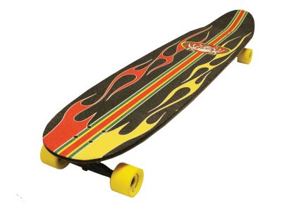 Paradise Complete Longboard Kicktail Rasta Hot Rod 55x11