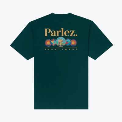 Parlez Reefer T-Shirt - deep green