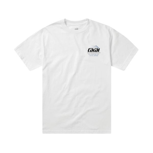 Lakai Secret T-Shirt - white
