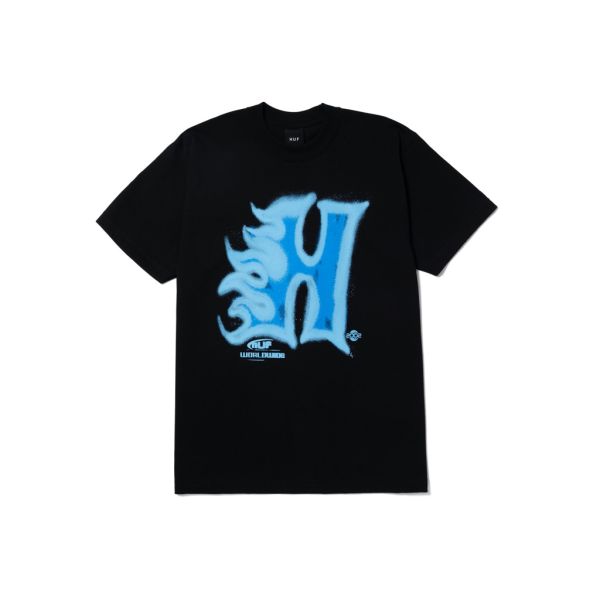 HUF Heat Wave T-Shirt - black