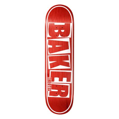 BAKER Deck BRAND NAME VENEER TB RED 8.5