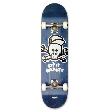 MOB Skateboards Komplettboard Skull Logo blue - 7.625