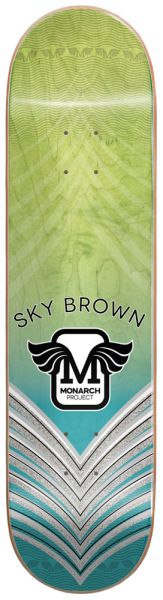 Monarch Skateboard Deck Brown Horus Gradient 8,00 R7