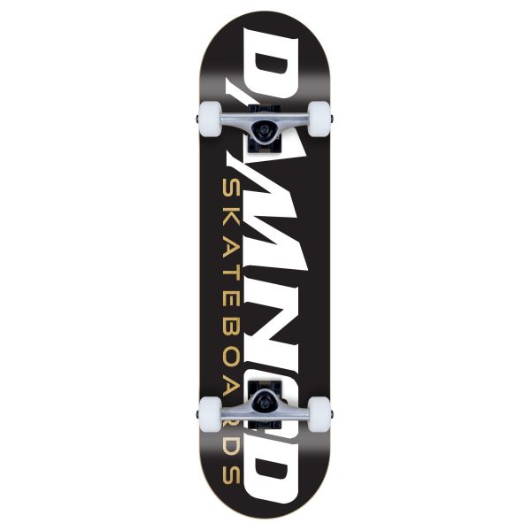 Damned Complete Skateboard Logo Black