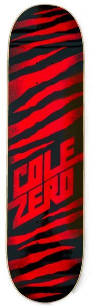 Zero Skateboard Deck Cole Ripper 8,25