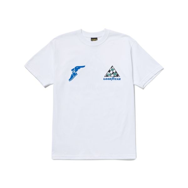 HUF Grand Prix Triple Triangle T-Shirt - white