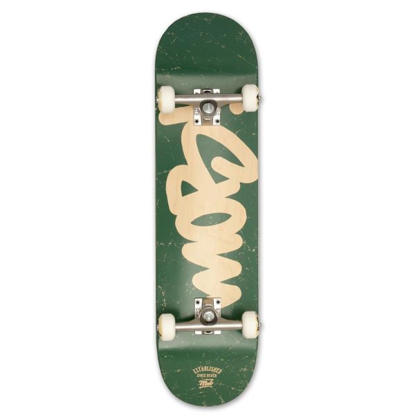 MOB Skateboards Komplettboard Tag Logo green - 8.25
