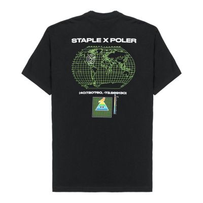 Poler Globo Pigeon T-Shirt - staple black