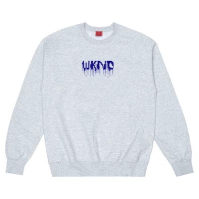 WKND Drip Pullover - heather grey
