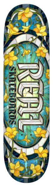 Real Skateboard Deck Team Oval Cathedral 8,06