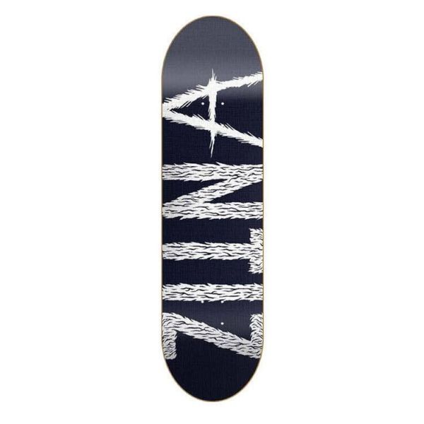 Antiz Big Script Navy Skateboard Deck 8.25