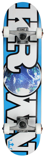 Krown Complete Skateboard Rookie world blue 7.5