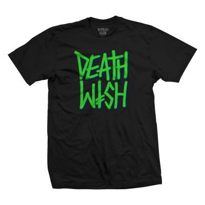 DEATHWISH T-Shirt DEATHSTACK black/green
