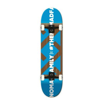 Nomad Wood Hashtag Blue Komplettboard - 8.125