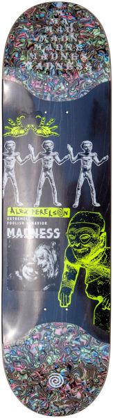 Madness Skateboard Deck Perelson Delusion 8,38 Slick SAP Blk