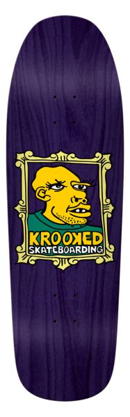 Krooked Skateboard Deck Team Frame Face 9,81