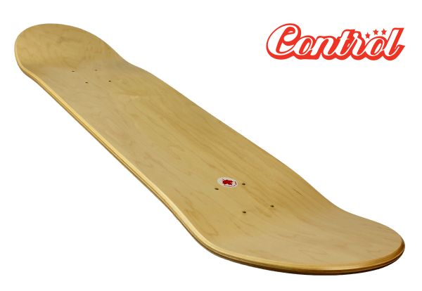 Control premium Skateboard Deck natural Hi