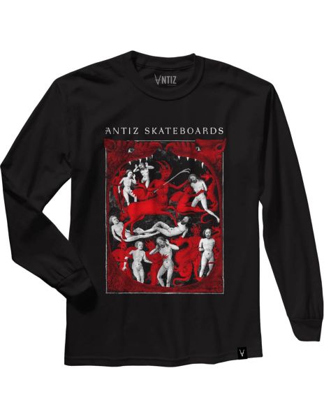 Antiz T-shirt Manches Longues HADES II – Black